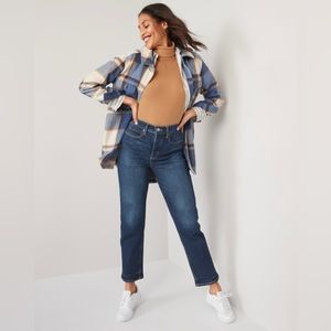 NWT Old Navy Sky High Straight leg Jeans